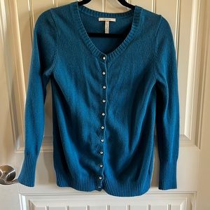 Old Navy maternity button up cardigan sweater with jewel buttons size M